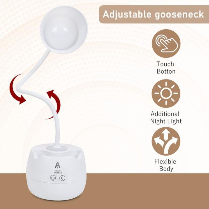 Rechargeable Reading Lamp USB Table Lamp DC Light