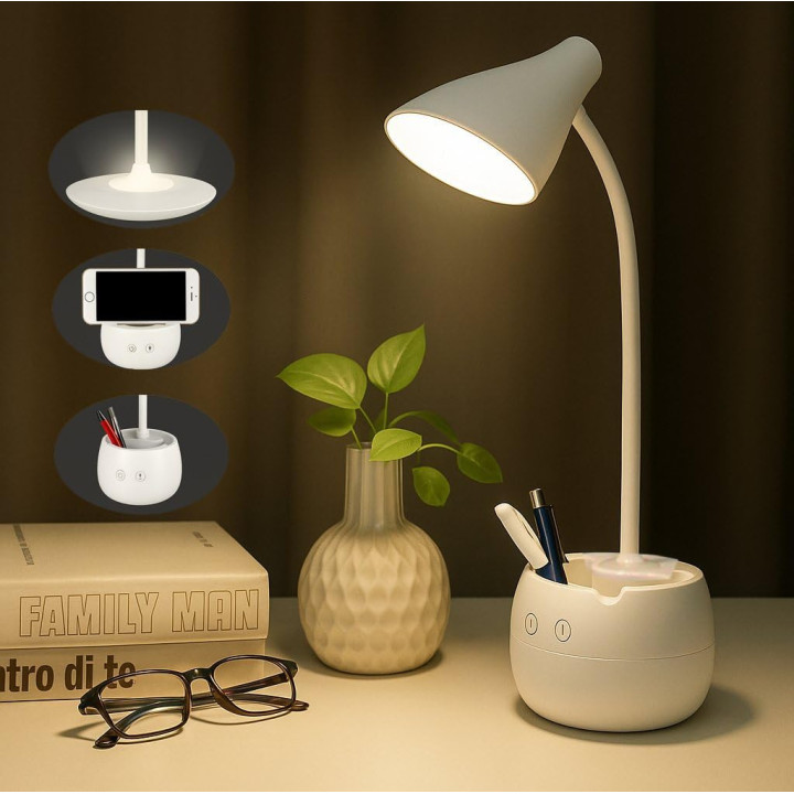 Rechargeable Reading Lamp USB Table Lamp DC Light