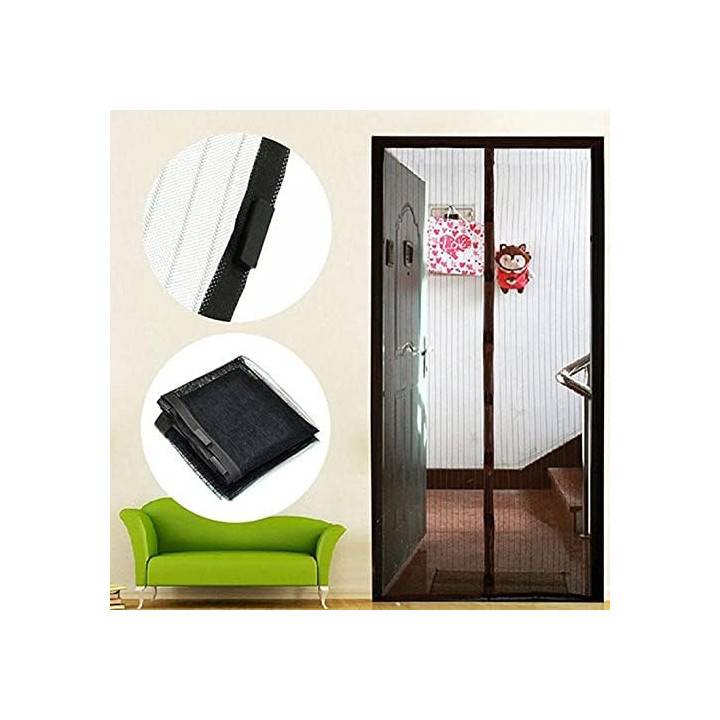 Magic Mesh Insect Fly Bug Mosquito Door Screen Curtain Protector.