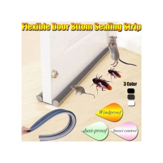 Door Bottom Draft Stopper Seal Anti Sound Dust, Pest Proof