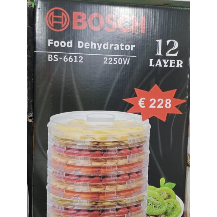 Bosch 12 Layers Bosch Food Dehydrator