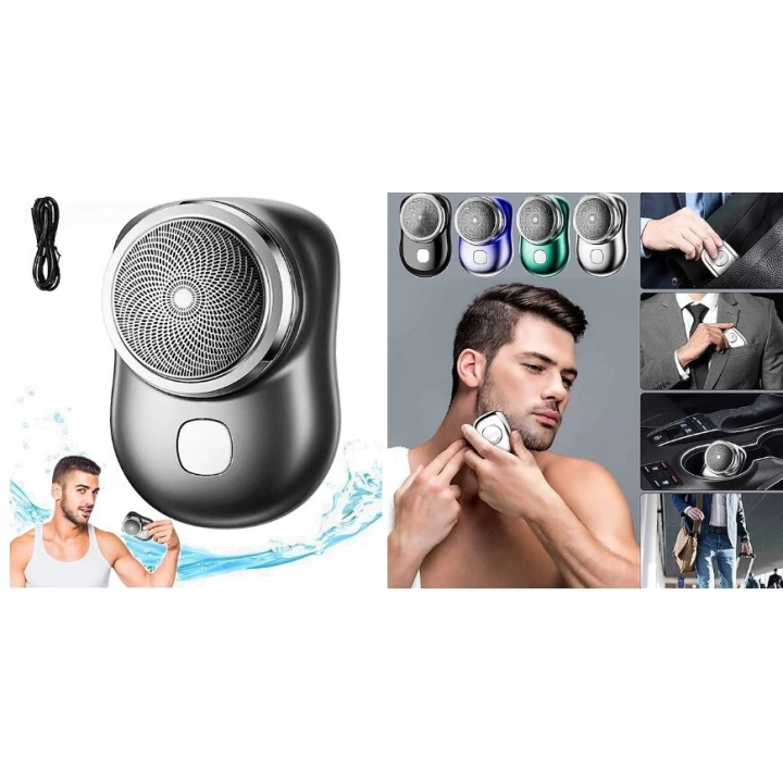 Mini Pocket Rechargeable Electric Shaver for Men