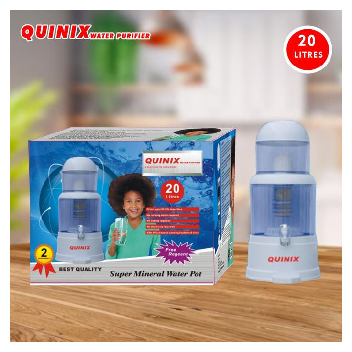 Quinix 32L Water Purifier Filter Dispenser With akaline PH