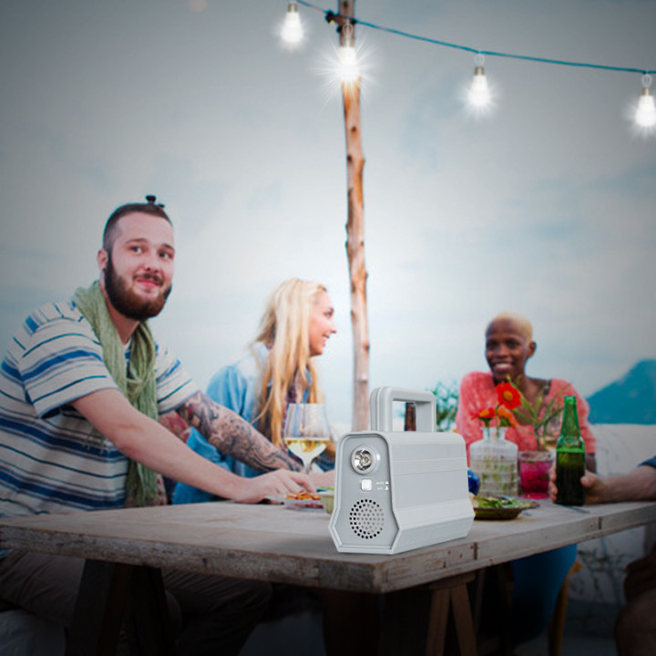 Modern Design Solar Power System Solar Mini Light 2-in-1 for Home