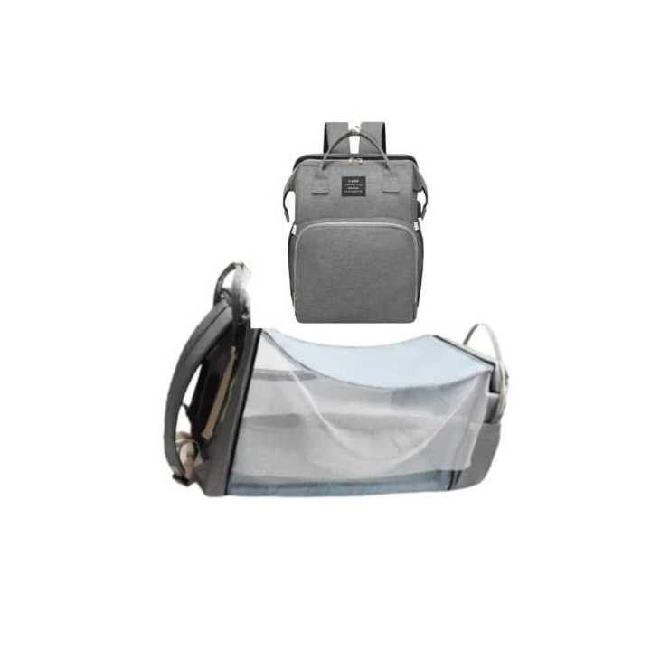 Multi-Purpose Foldable Baby Bed And Diaper Bag