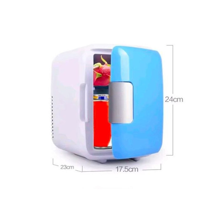 4L Large Capacity Car Refrigerator Liner Cooler Mini Fridge