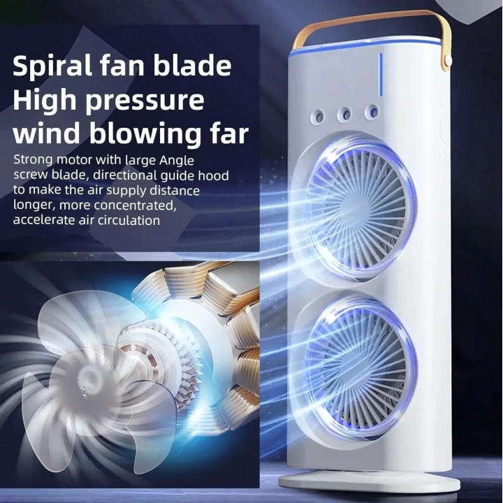 Double Ended Air Cooler Spray Fan