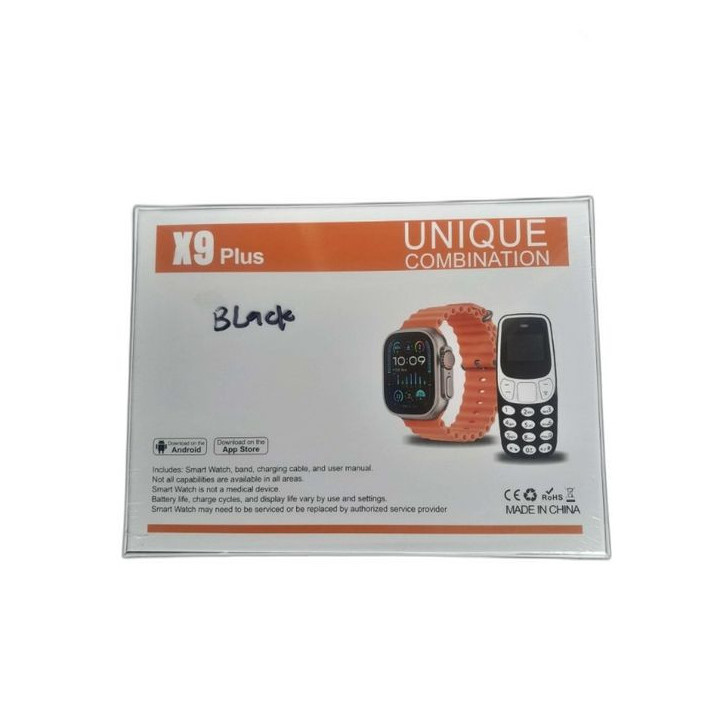 X8 Plus 8 Combination With Smart Phone, 25w Pd Fast Charge Wireless Charge X8 Unique Combination Smart Watch For IPhone/android