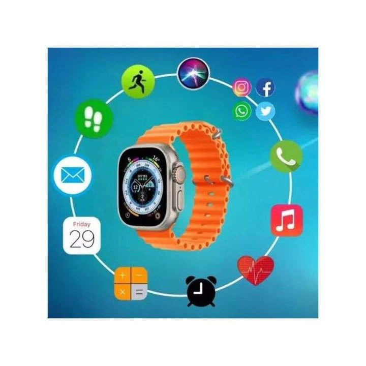 X8 Plus 8 Combination With Smart Phone, 25w Pd Fast Charge Wireless Charge X8 Unique Combination Smart Watch For IPhone/android