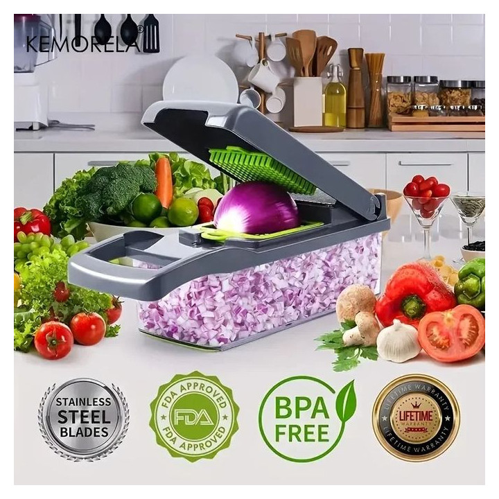 22 in 1 Multifunctional Vegetable Chopper