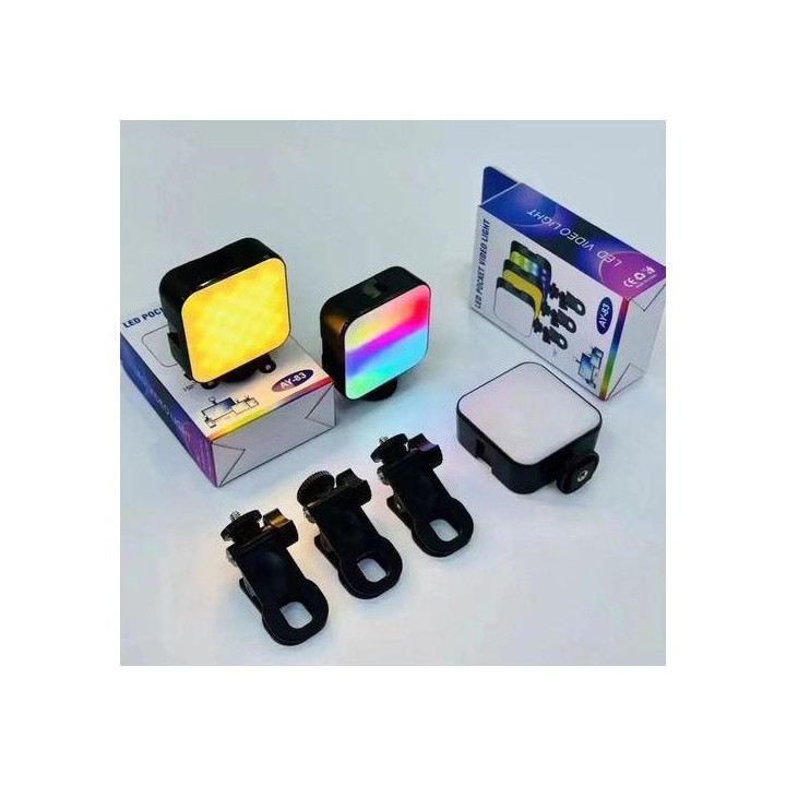 RGB LED Pocket Video Light AY-83