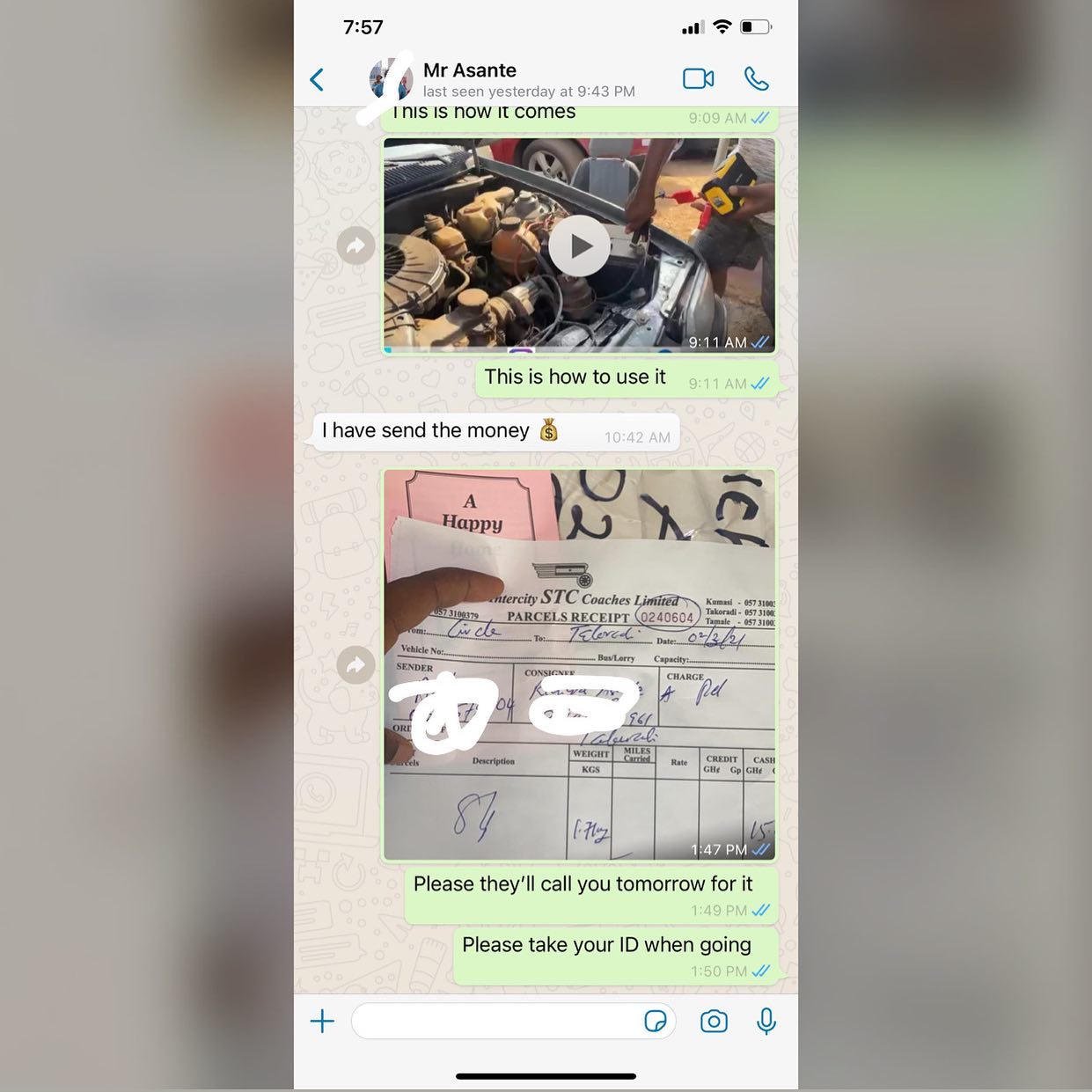 Customer review screenshot