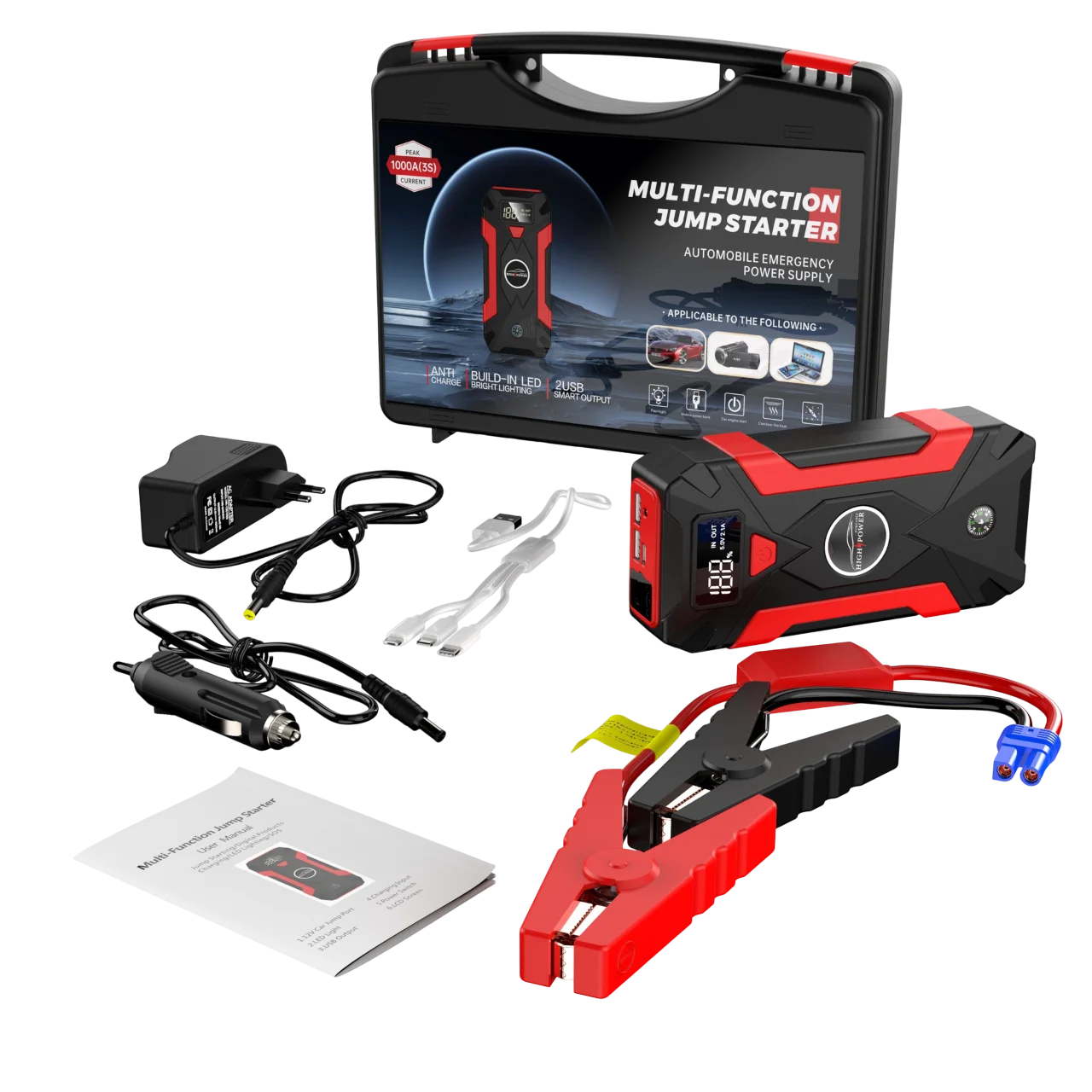 Model J29 LED emergency light at night