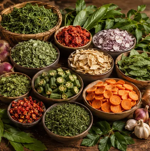 The premium vegetables and greens with our new additions!